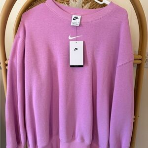 Nike Women's Lavender Crew Neck Sweater